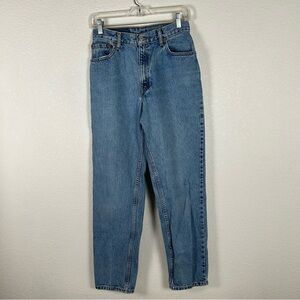 VTG Levi’s Women 8M 550 Relaxed fit Tapered leg 100% cotton Preppy Southwestern
